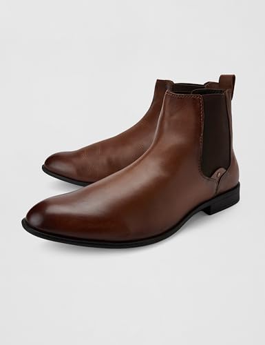 Image of Mochi Men's Slip On closure Boots with Flat sole