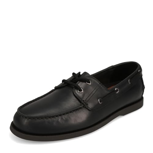 DOCKERS Mens Vargas Boat Shoe Black/Black