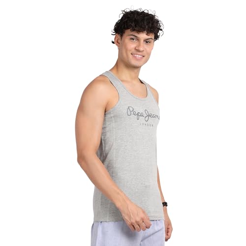 Pepe Jeans Innerwear Men's Cotton Regular Fit Vest Price History - Main Image