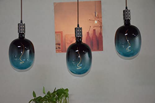 LED Bulb DG170 Black-Blue E27