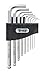 Titan 12735 9 Piece SAE Detent Ball Hex Key Set