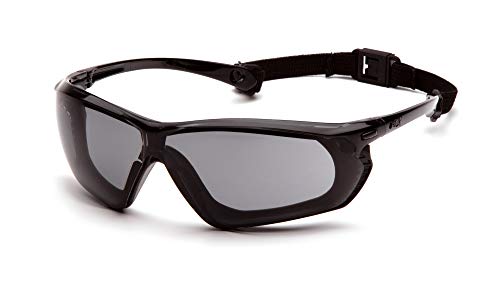 Pyramex SBG10620DT Crossovr Black/Gray Black-gray frame / gray H2X anti-fog lens