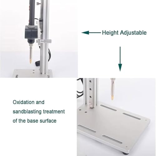 Machine de pressage à chaud verticale 90W avec kit d'insertion de d'inserts M2-M8