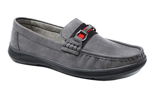 Mocasines Evoga de hombre, zapatos casuales azules de verano con un diseño sofisticado