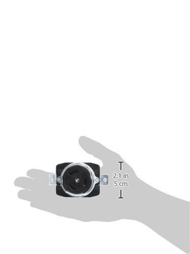 Image of Hubbell CS8269 Locking Receptacle 50 amp, 250V, 2 Pole 3 Wire