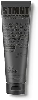 STMNT Grooming Goods Curl Cream, 5.07 oz | Enhances Curls | Texture Without Crispiness