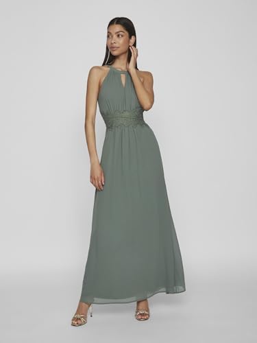 Vila VIMILINA Halterneck Maxi Dress - NOOS