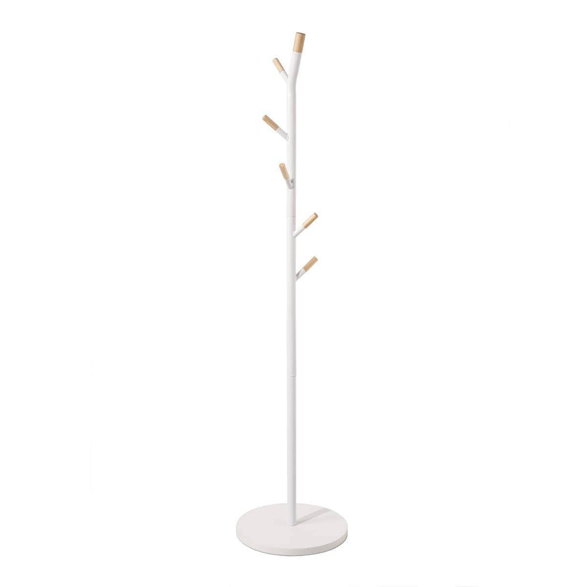 5 five simply smart 5five - Appendiabiti con 6 Ganci in Metallo Bianco