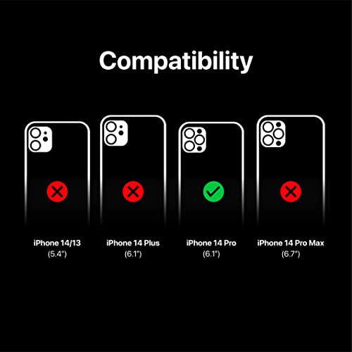 Decoded läderfodral för iPhone 14 Pro MagSafe (brun)