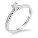 Produktbild Miore Damen-Ring 750 Weißgold mit 10 Brillanten 0,10ct MF8004R