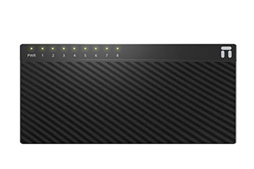 Netis St3108Gs 8 Port 10/100/1000Mbps Fast Gigabit Desktop Switch | Plug-And-Play And Effective Power Saving Technology Support Auto Mdi/Mdix Function #TOP3