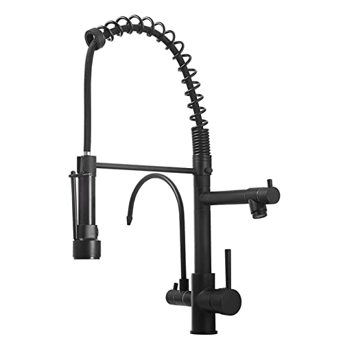 Robinet cuisine 3 voies pivotant 360 avec mitigeur multifonction