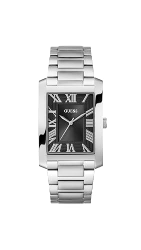 Montre à quartz homme Guess Clyde GW0896G1 acier inoxydable argent