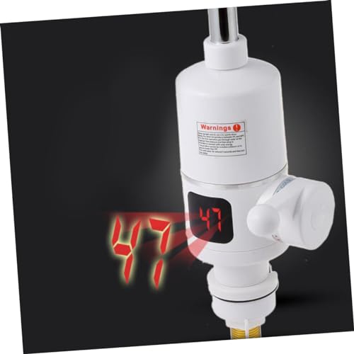 Robinet d'eau chaude instantané de cuisine Veemoon 3000W avec affichage numérique LED - 3