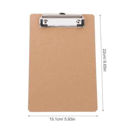 Planches à pince porte-documents Cabilock en bois véritable et fer - 2
