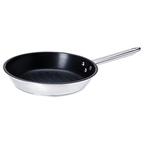 Ikea 365+ - Sartén para parrilla (24 cm, acero inoxidable/revestimiento antiadherente)