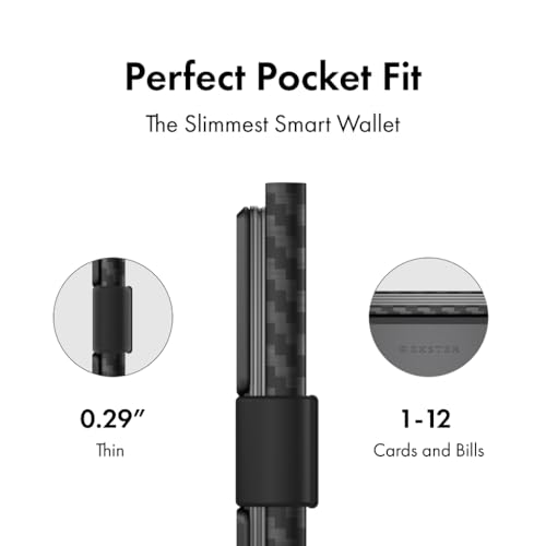 Image of Ekster Aluminum Cardholder Wallet for Men | Metal Wallets with RFID Blocking Layer | Slim & Minimalist Aluminum Wallet with Push Button for Quick Card Access