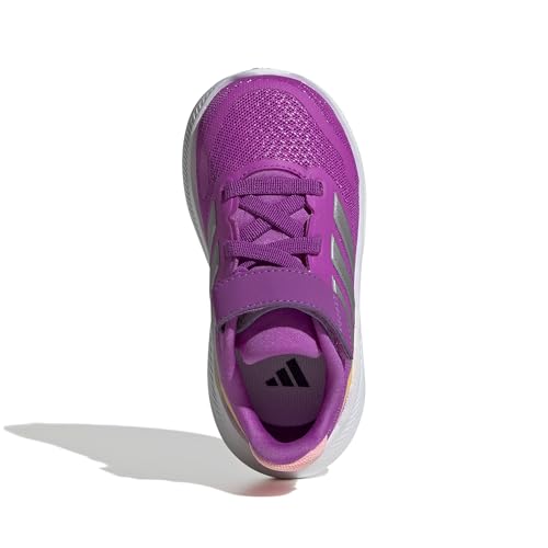 Image of adidas Baby Marvel Run Falcon 5 Elastic Lace & Strap Shoe