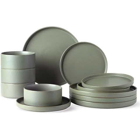 GBHOME Ceramic Dinnerware Set for 4 Cover