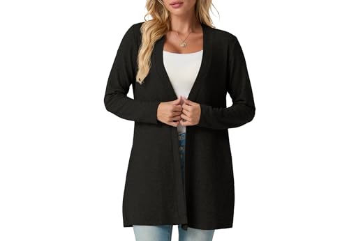 Lepunuo Cardigan Sweaters for Women Long Sleeve Lightweight Open Front Knit Cardigans Casual Loose Sweater with Pockets4