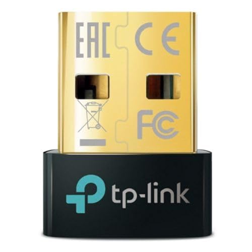TP Link Adaptador Nano USB Bluetooth 5.0 para múltiples Dispositivos, dongle Bluetooth de Largo Alcance/Receptor para Windows 10/8.1/7, Plug and Play (UB5A)