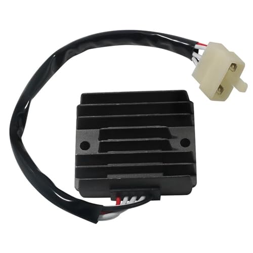 Ciclomotores de Motocross Cargador Regulador De Voltaje Rectificador con Enchufe para SR125 SR 125 1997-2000 4WP-81960-01 4WP-81960-00 Piezas De Motocicleta