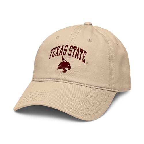Texas State Bobcats Arched Officially Licensed Adjustable Baseball Hat