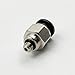 M5 PT Male Push In Joint Pneumatic Connector Quick Fittings Thread Dia. 6mm for Industry Automatic 10Pcs