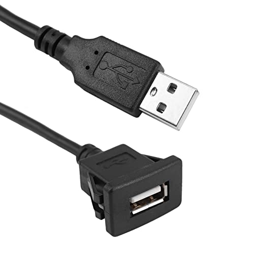 Cable extensión USB para tablero de coche ideal para conectar tu móvil durante el viaje 5X 6