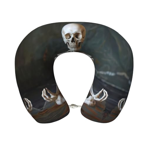 Almohada cervical de espuma viscoelástica negra miniatura 1