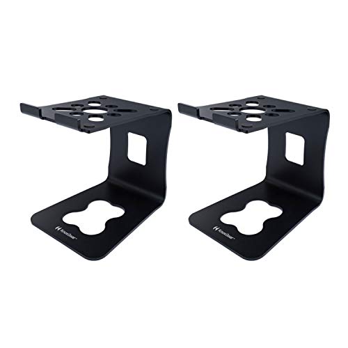 Mackie Cr3-X 3-Inch Multimedia Monitors (Pair) Bundle With Knox Gear Monitor Stands (2 Items) #TOP4