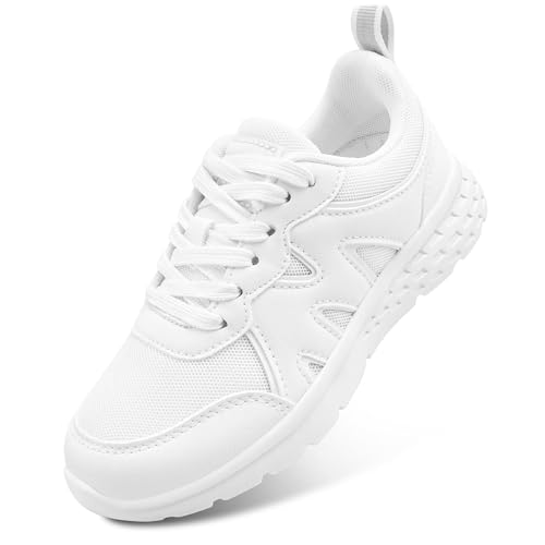 Best Girl Volleyball Shoes for Performance and Comfort 10 Stelle Girls Tennis Shoes with DIY Charms Kids Sneakers Lightweight Non-Slip Athletic Running Volleyball School Shoes for Gym and Casual