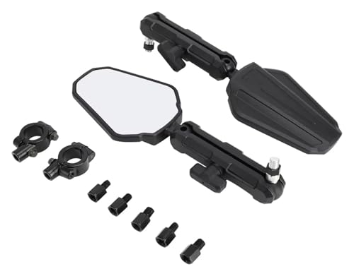 Espejos moto para Kawasaki Versys KLR650 retrovisores negros