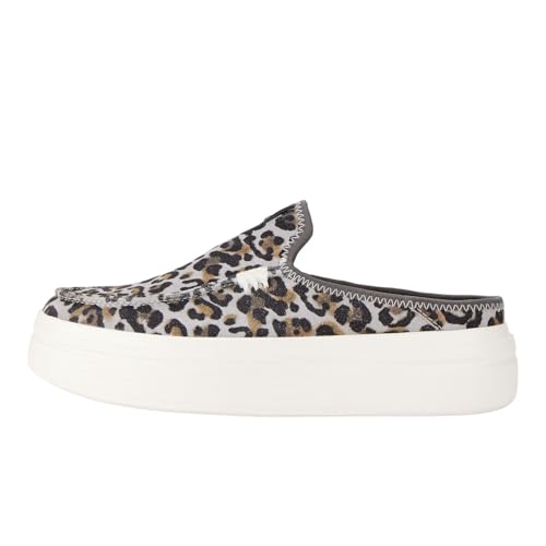Image of HEYDUDE Women's Austin Lift Platform Mule | Casual Slip-On Shoes | Lightweight, Comfortable, Stylish Everyday Footwear