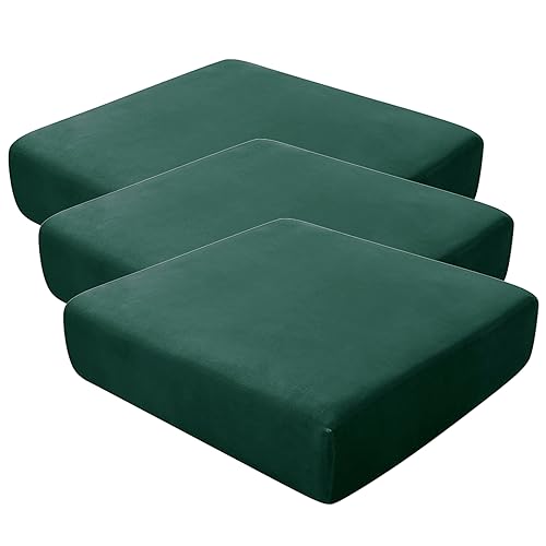 Housses de canapé velours extensible universelles 3 pièces A