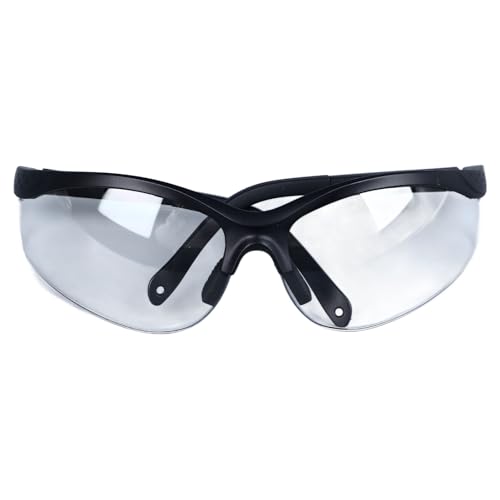 LUCKDANO Fog de Lentes de Seguridad de Lente Transparente Protección Ocular para Hombres Actividades Al Aire Libre