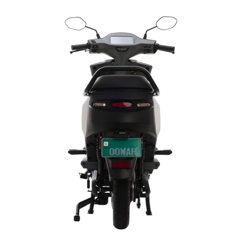 Image of Oowah EX Electric Scooter | 105 km Range | ~5-6 hrs Fast Charging | Removable Lithium-ion Battery with 5-Year / 50,000 km Warranty | Colour: Cloud White (Ex Showroom)