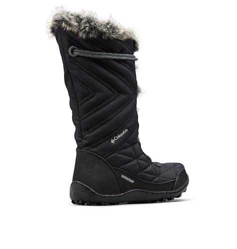 Columbia Women's Minx Mid III, Black/Titanium Grey Steel, 6.5