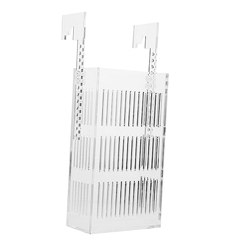 BESPORTBLE アクリル製隔離ボックス 水槽用インキュベーター 魚繁殖用水槽タンク 小型水草育成ケース ベタ グッピー用水槽アクセサリー