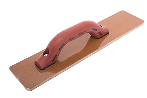 MARSHALLTOWN Resin Hand Float, 16 x 3-1/2 Inch, DuraSoft Handle, Laminated Canvas Resin, Concrete Tool, Easily Works Color Hardeners into Concrete, Square End, Concrete Tools, Made in USA, 4526D - Image 5