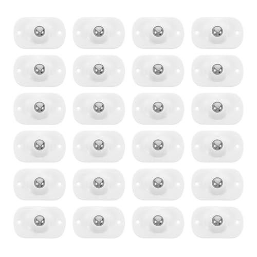 Roulettes pivotantes à mini autocollantes POPETPOP, lot de 52 pièces à billes pour meuble