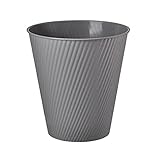 Cubo de basura/Cubo de basura 10L creativo basura roscada de basura a domicilio descubierto baño sala de estar canasta de papel de papel de mesa grande Cubo de basura de interior/Cubo de basura de coc