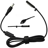 Câble d'alimentation en pin 5,5 mm x 2,5 mm pour Microsoft Surface RT, 2, Pro 2, Pro (2013) (1 m) Multi4you