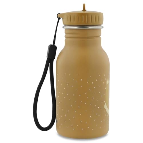 Trixie - Trinkflasche für Kinder aus Edelstahl, 350 ml (Mr. Bear)