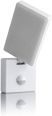 SEBSON® LED Outdoor Wall Lights IP65 with PIR Sensor, Mains Powered, White, Cool White 5800K, 15W, 900lm, Outside Lighting