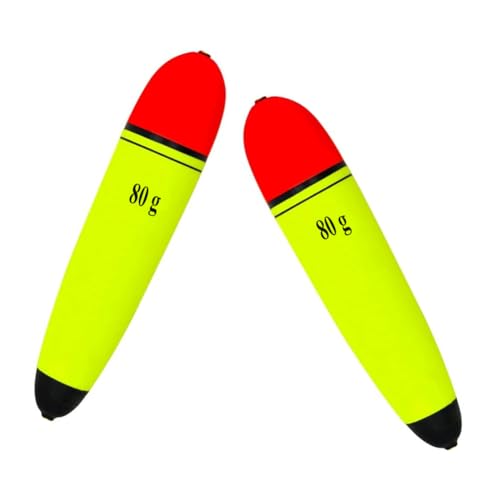 FASPLORE 4 pcs Slip Bobbers Floats EVA-Slider-Bobbers Slip Corks Catfish Bobbers Assortment EVA Foam 80g, 50g, 30g,15g (4pcs-80g(2.8oz))