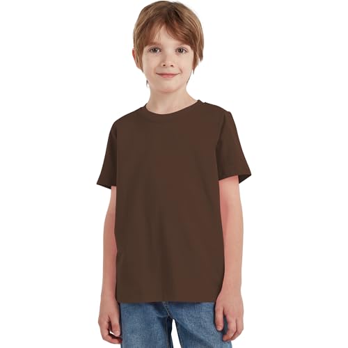 Dreammonkey 2T-12Years Kids Cotton T-Shirt Short Sleeve Crew Neck Tshirt for Boys and Girls3