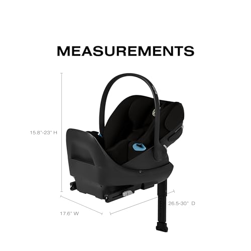 Image of CYBEX Cloud G Pro Comfort Extend Infant Car Seat - Moon Black