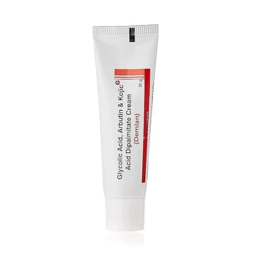 Image of Cream with Glycolic Acid, Arbutin, Kojic Acid for Hyperpigmentation, 20g