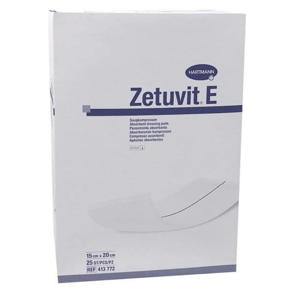 Hartmann Pansement Stérile Zetuvit E 15 x 20 cm Pack de 25